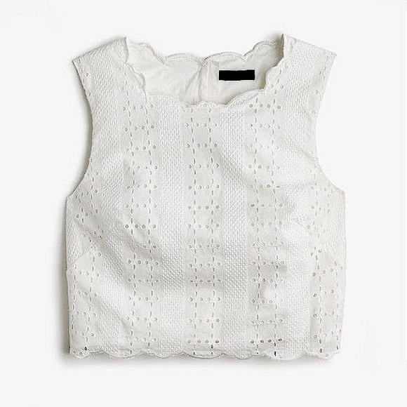 Express White Sleeveless Blouse - Picture 1 of 11